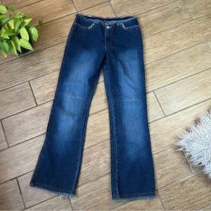 Vintage No Boundaries Y2K Low Rise Cut Off Jeans